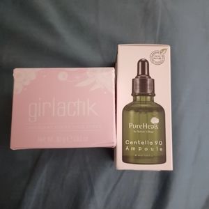 Girlactik Scrub and Pureheals Ampoule Serum